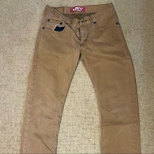 brown levi’s jeans